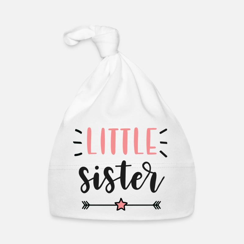 Kleiner Schwesterstern Baby Bio-Mütze