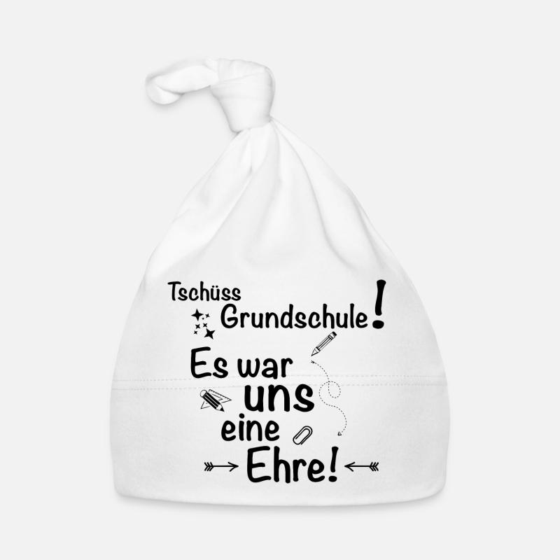 Tschüss Grundschule... Baby Bio-Mütze