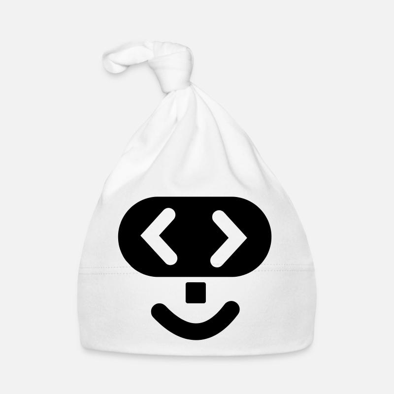 Hacker-Logo 2 Baby Bio-Mütze