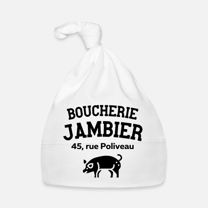 boucher, boucherie, je suis boucher Bonnet bio Bébé