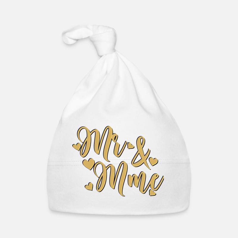 Mr & Mrs Doré Heart Organic Baby Cap