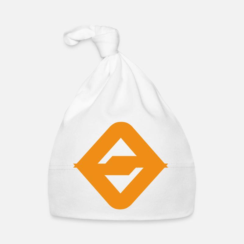Logo de l’emblème du badge numérique cool Bonnet bio Bébé