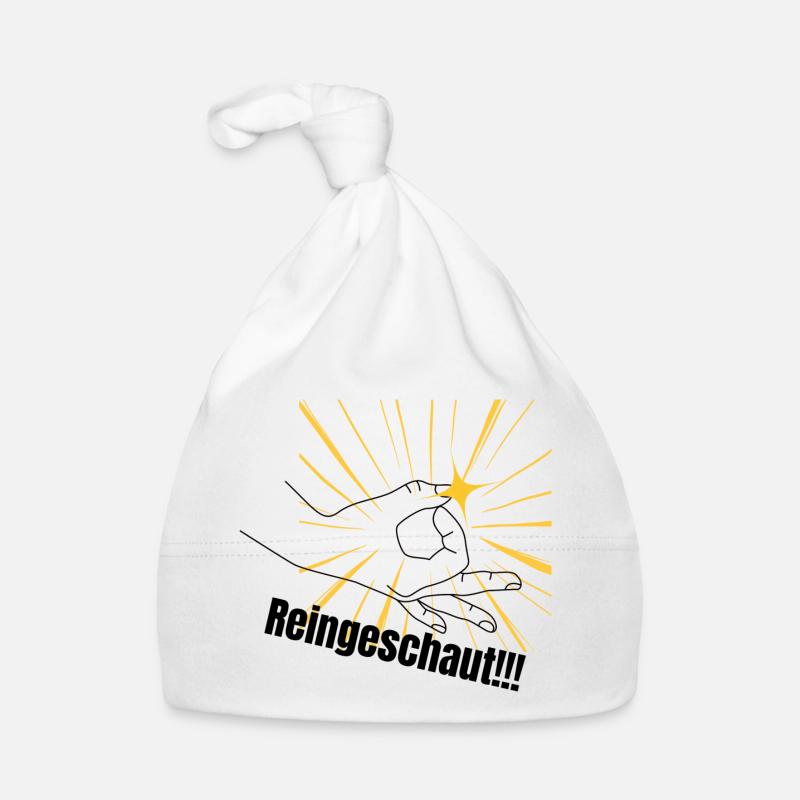 Poing de force dans l’auréole Bonnet bio Bébé