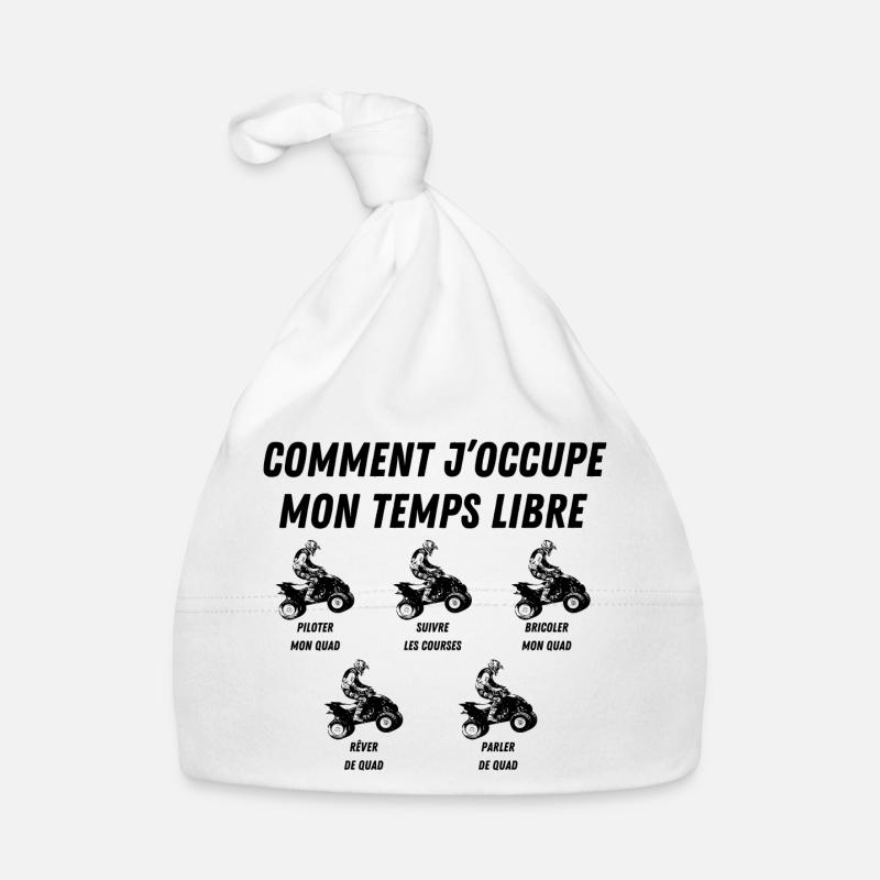 comment j'occupe mon temps libre Bonnet bio Bébé
