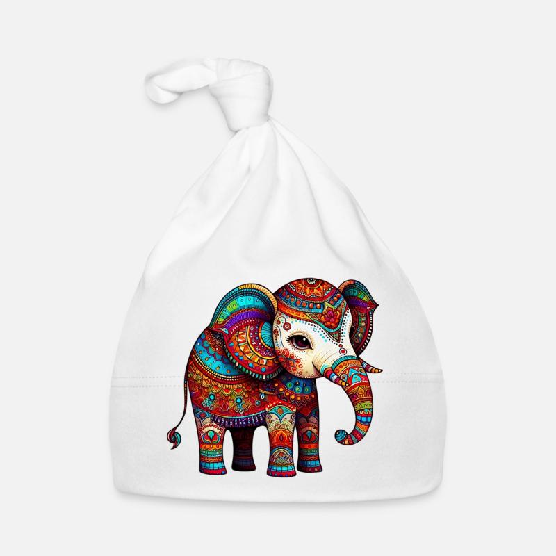 Elefant Baby Bio-Mütze