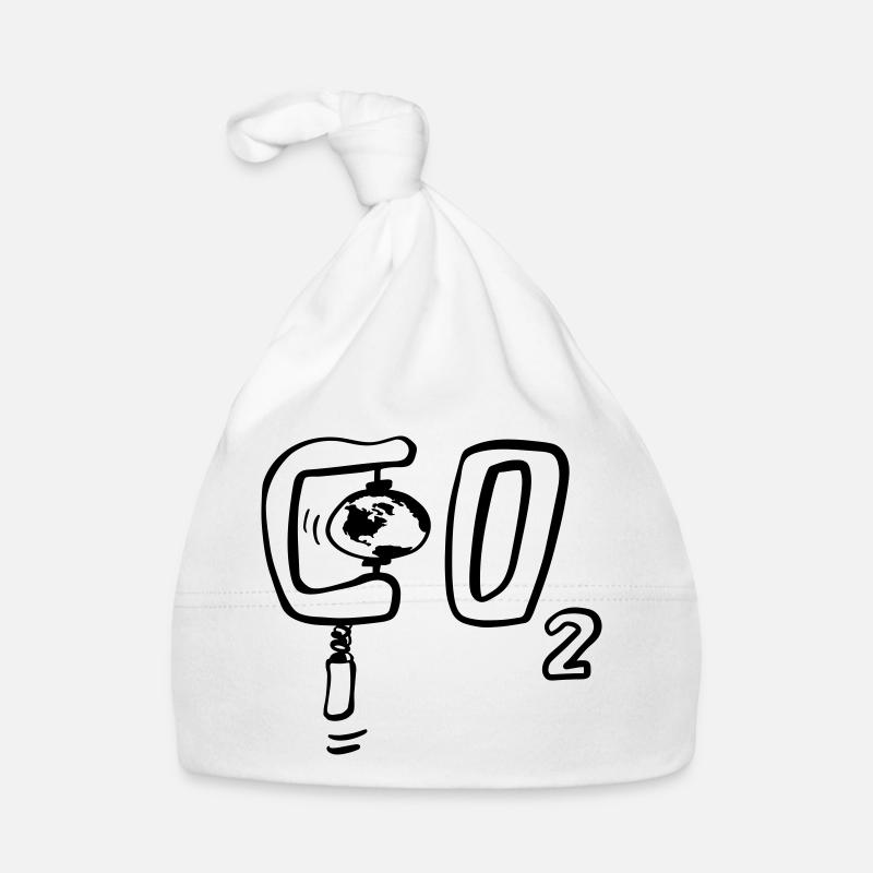 Unter CO2 Druck - Erde im Klimawandel Baby Bio-Mütze