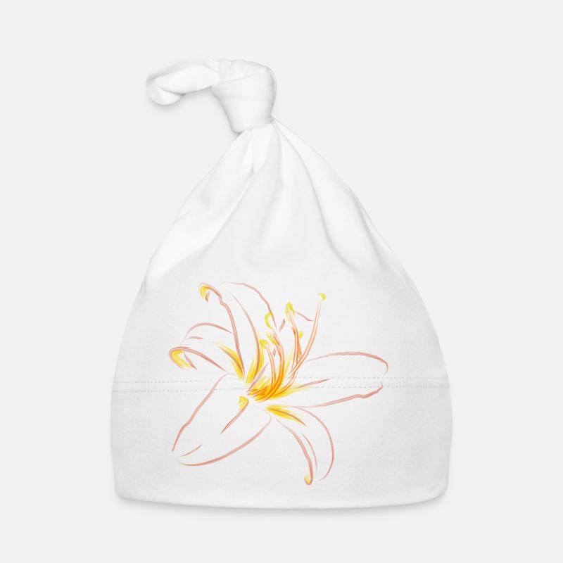 LYS ROSE CLAIR Bonnet bio Bébé