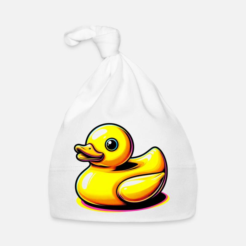 Duckling Duck Duck Organic Baby Cap