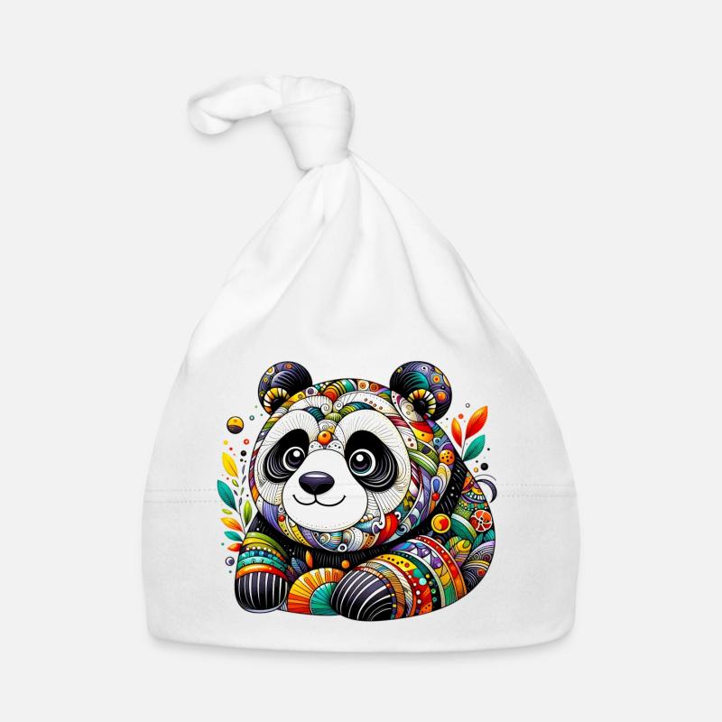 Panda Baby Bio-Mütze