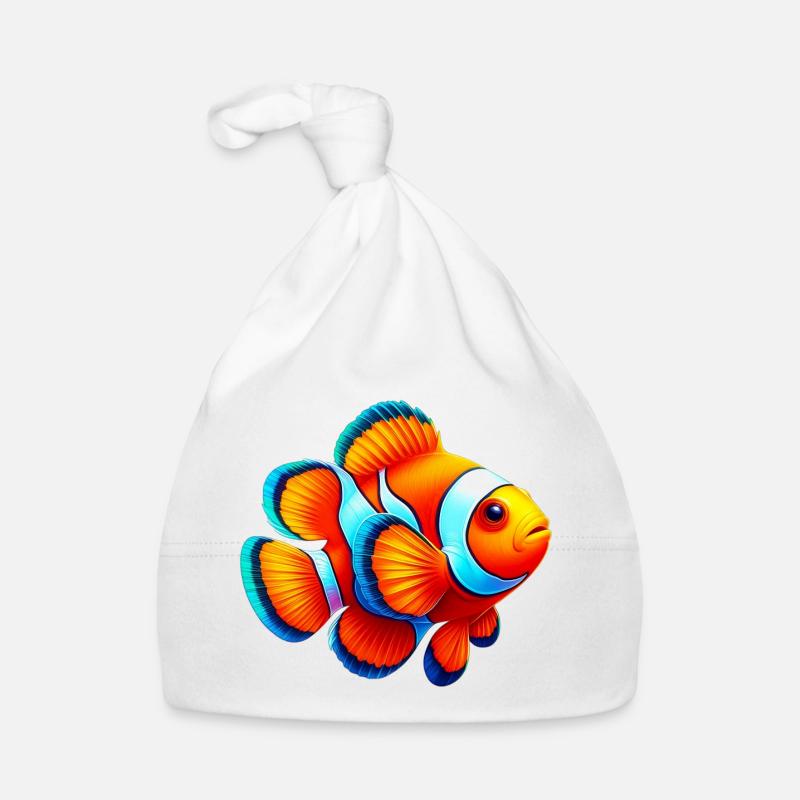 Poisson-clown Bonnet bio Bébé