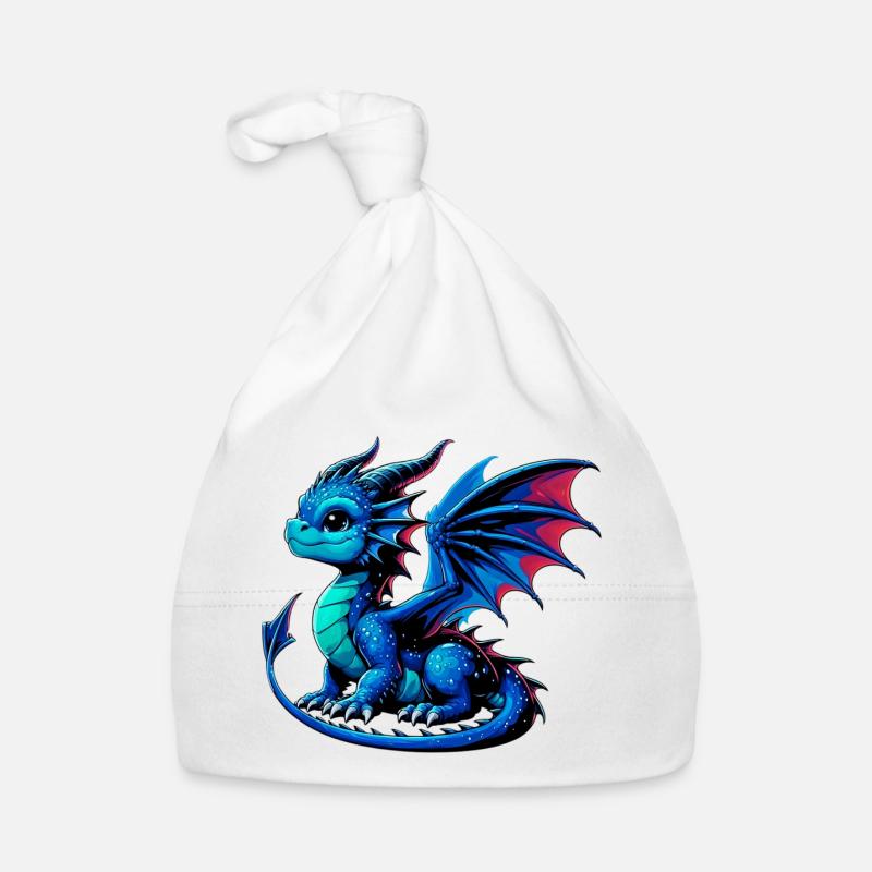 Drache Baby Bio-Mütze