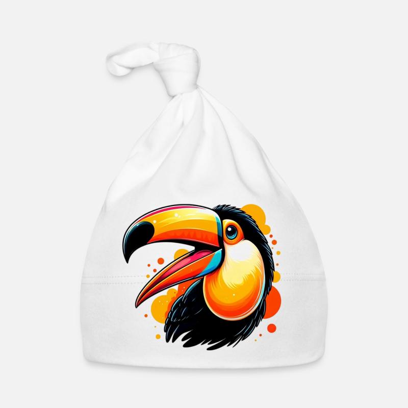 Toucan Organic Baby Cap