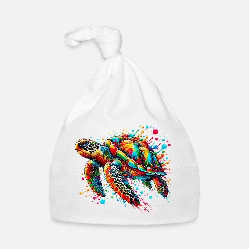 Turtle Organic Baby Cap