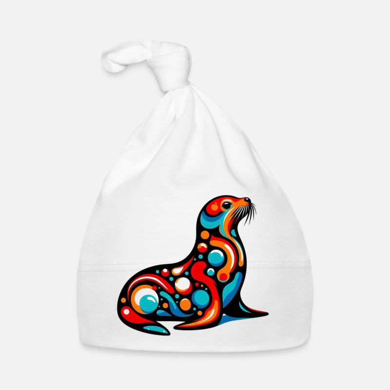 Phoque Bonnet bio Bébé