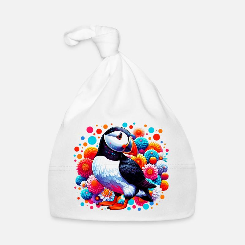 Papageitaucher Baby Bio-Mütze