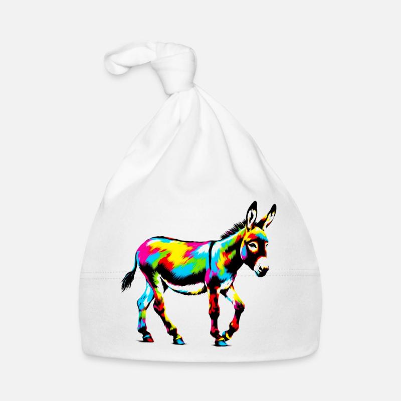 Donkey Mule Organic Baby Cap