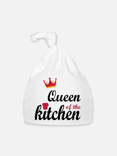 Geschenke für Frauen die gern kochen - Baby Bio-Mütze - Weiß - Vorne