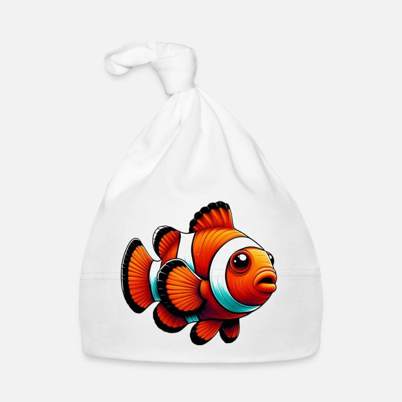 Clownfisch Baby Bio-Mütze