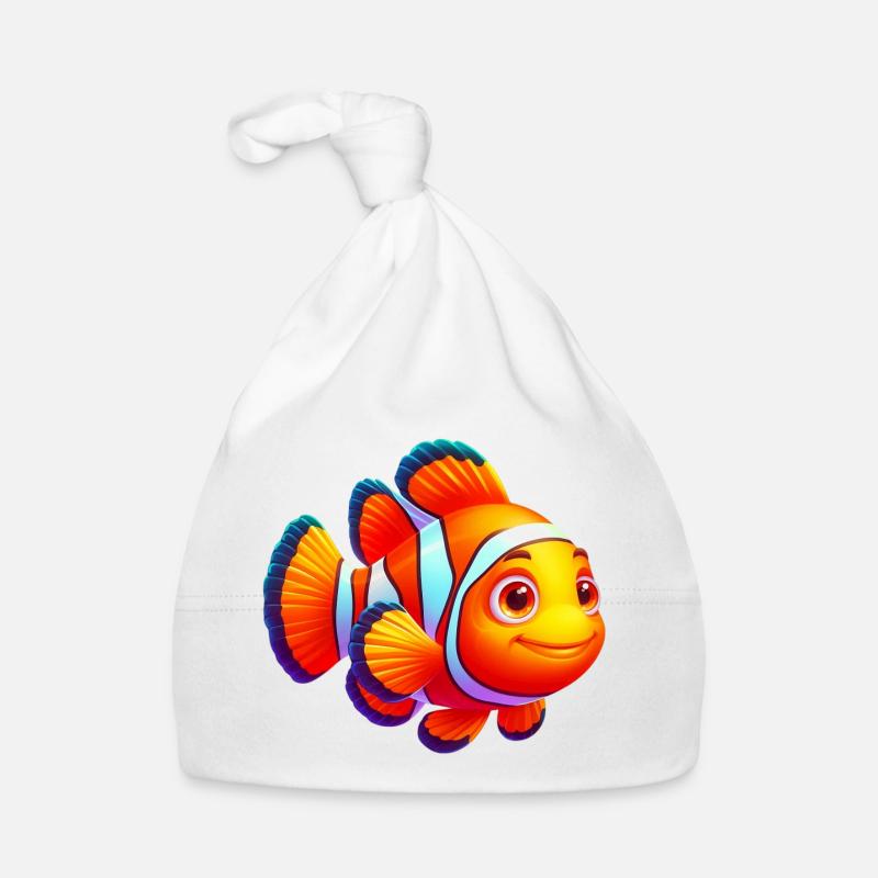 Poisson-clown Bonnet bio Bébé