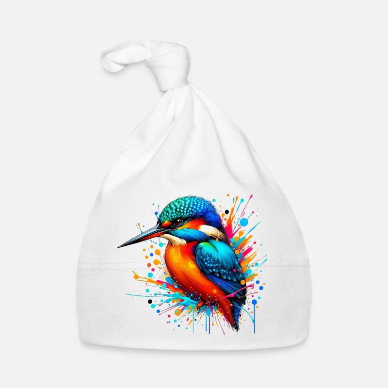 Eisvogel Baby Bio-Mütze
