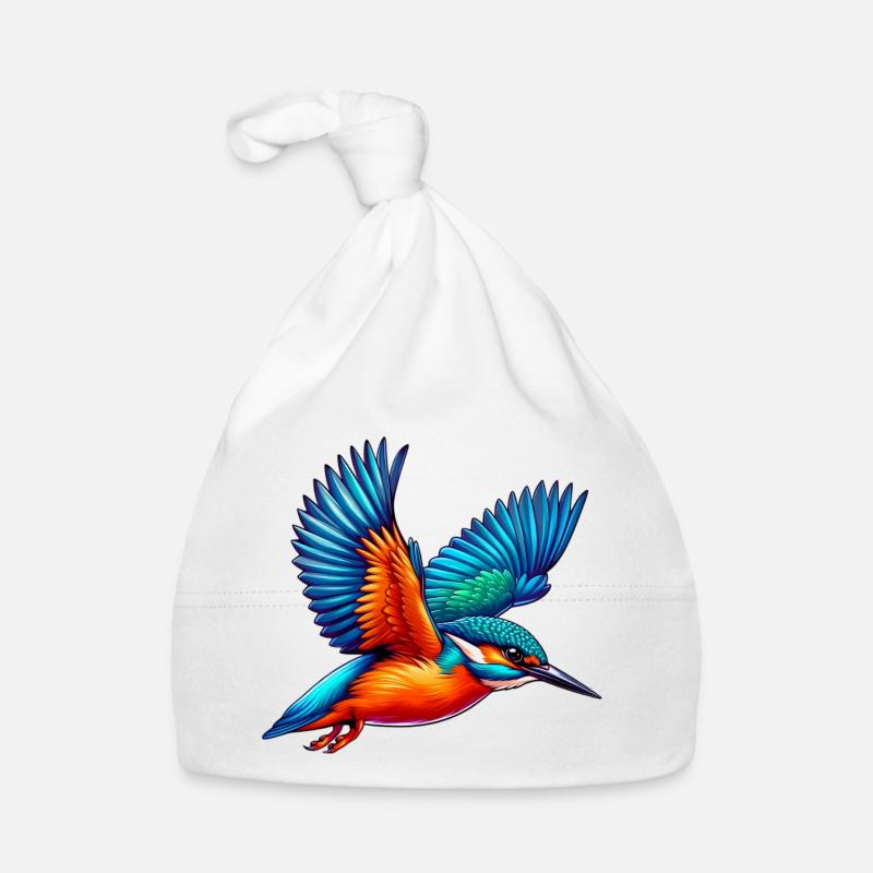Eisvogel Baby Bio-Mütze