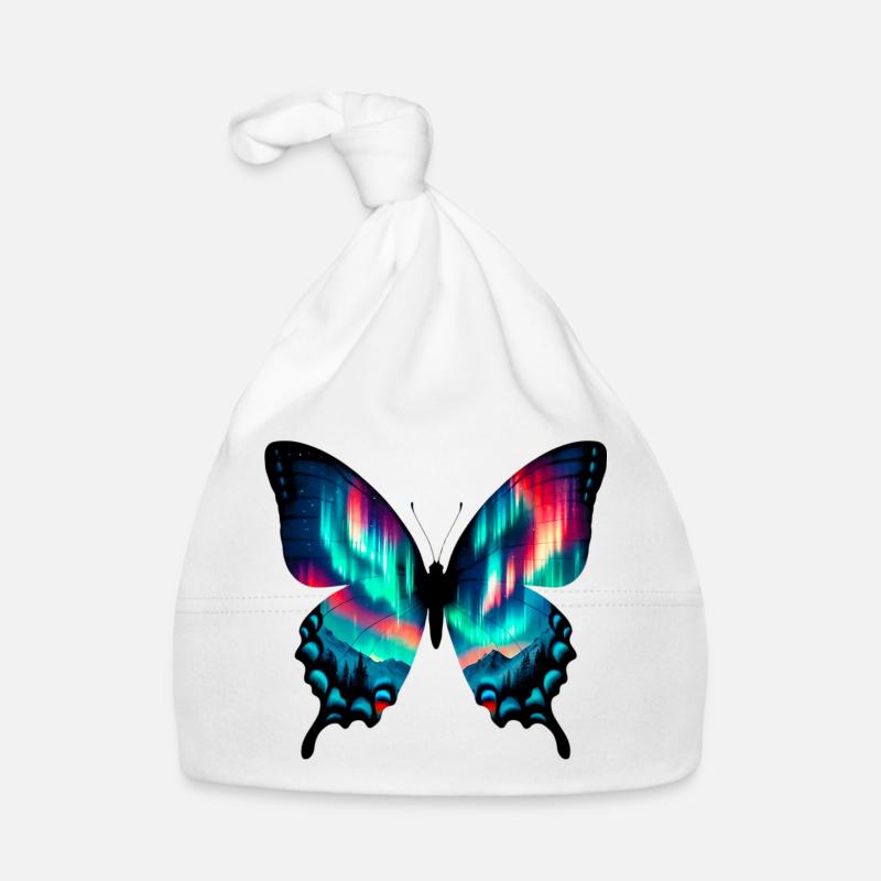Butterfly Organic Baby Cap