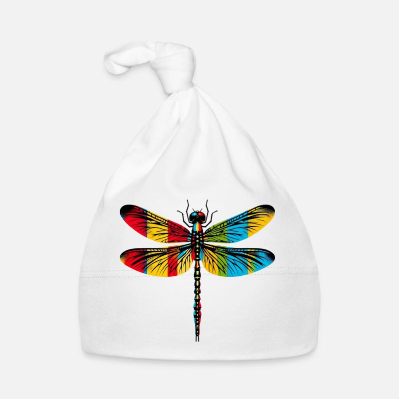 Dragonfly Organic Baby Cap