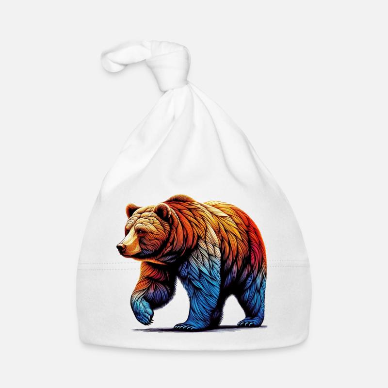 Bär Baby Bio-Mütze