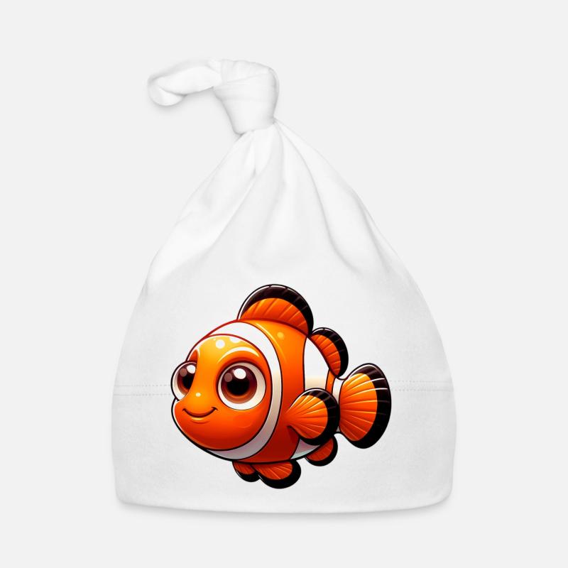 Poisson-clown Bonnet bio Bébé
