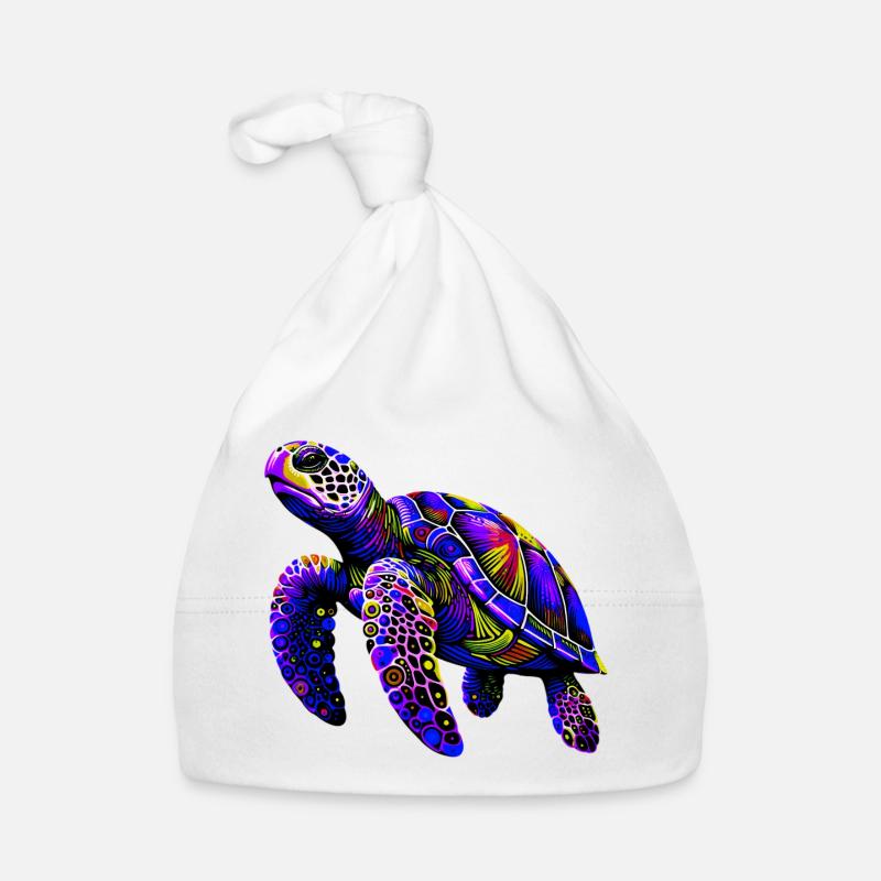 Turtle Organic Baby Cap