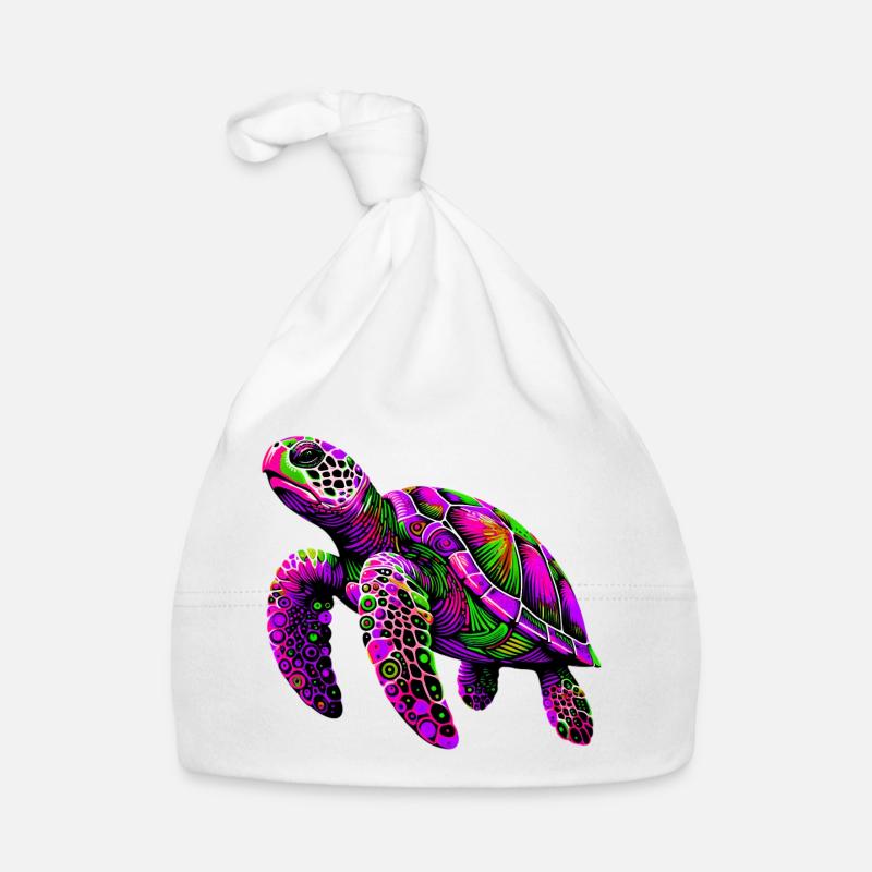 Turtle Organic Baby Cap
