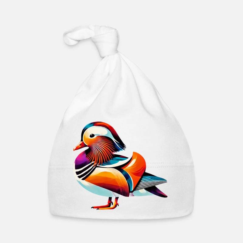 Mandarin duck Organic Baby Cap