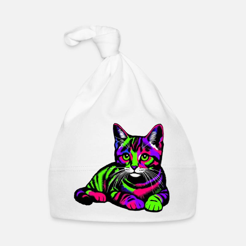 Cat Organic Baby Cap