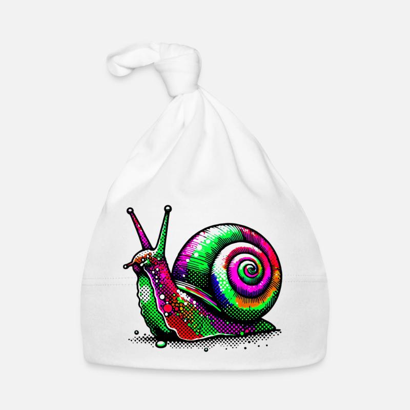 Schnecke Baby Bio-Mütze