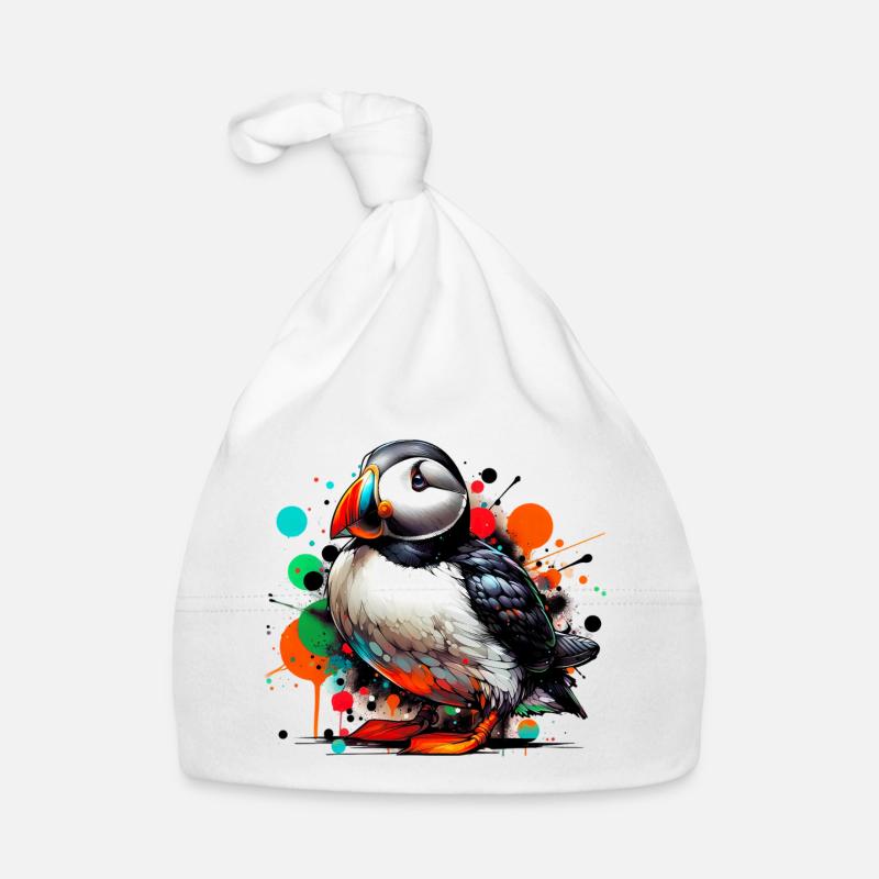 Papageitaucher Baby Bio-Mütze