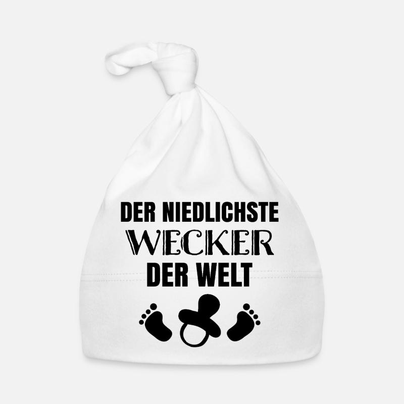 Le réveil le plus mignon Bonnet bio Bébé