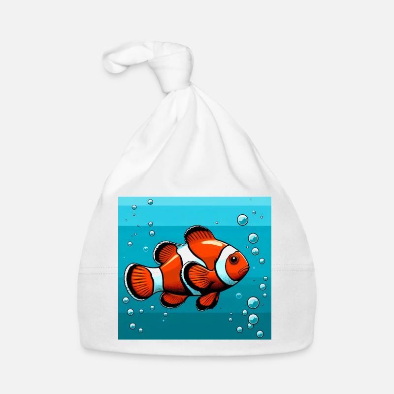 Clownfisch Baby Bio-Mütze