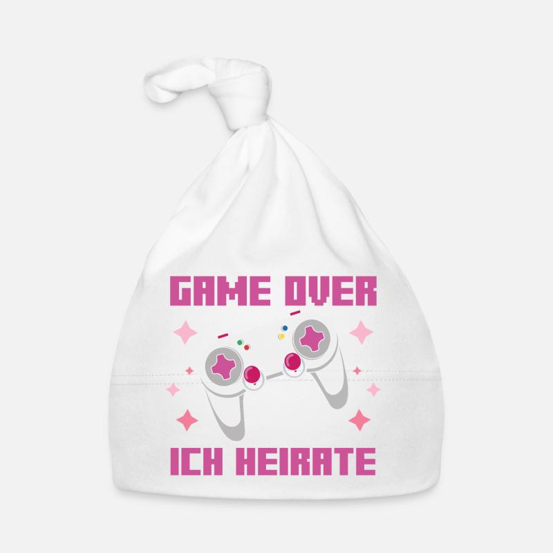 Bachelor Party Team Bride Gaming Hen Party Organic Baby Cap