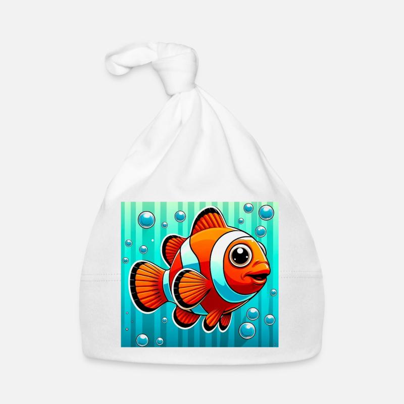 Clownfisch Baby Bio-Mütze