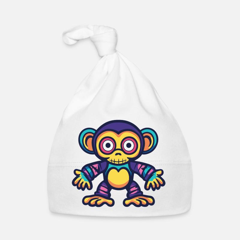 Singe Halloween Zombie Bonnet bio Bébé
