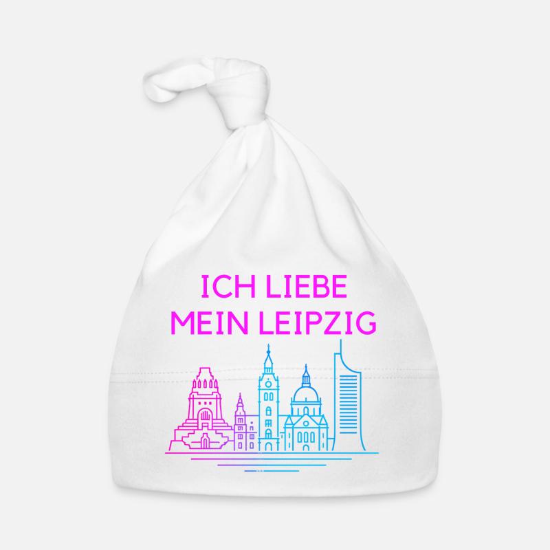 I love my Leipzig Neon Skyline Organic Baby Cap