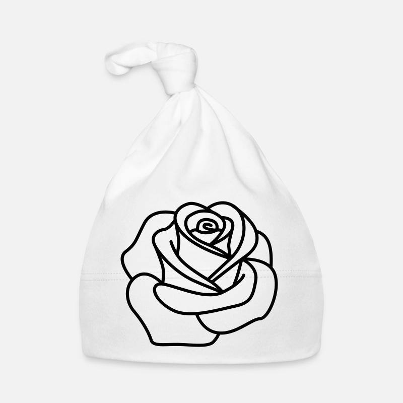 Rose Organic Baby Cap