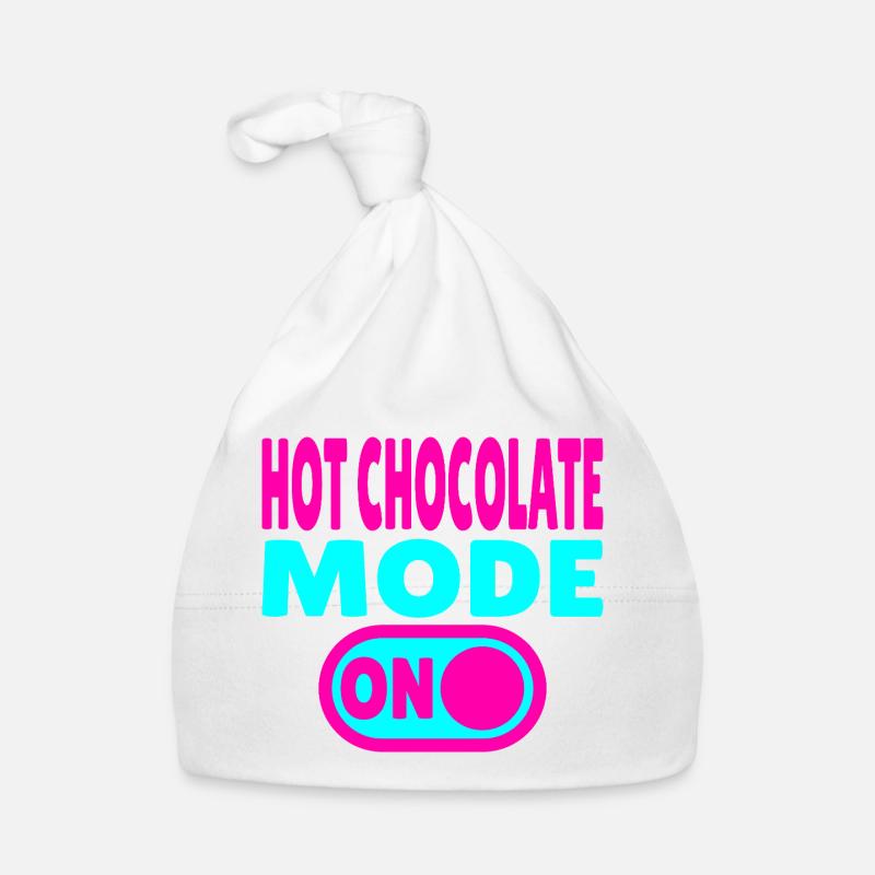 Hot Chocolate Mode ON Baby Bio-Mütze