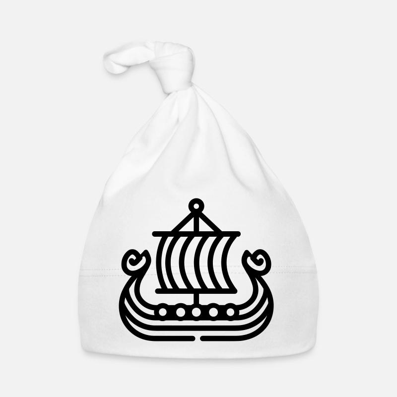 Wikingerschiff Baby Bio-Mütze