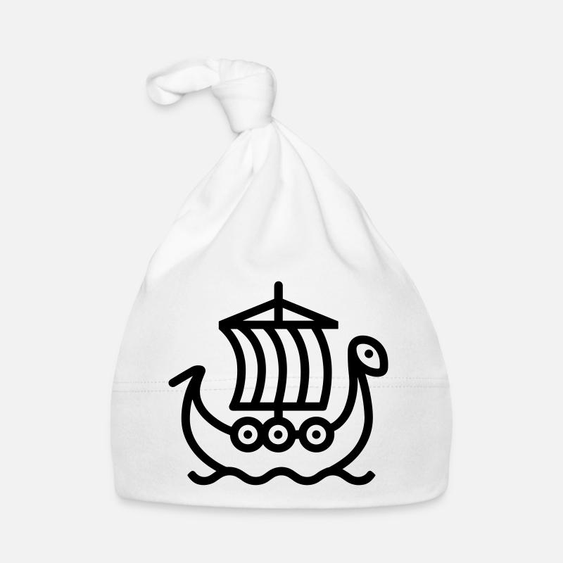 Wikingerschiff Baby Bio-Mütze
