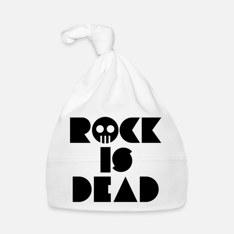 Rock ist tot Baby Bio-Mütze