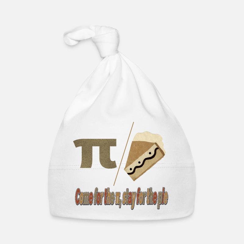 Pi Pie Pun Tee Baby Bio-Mütze