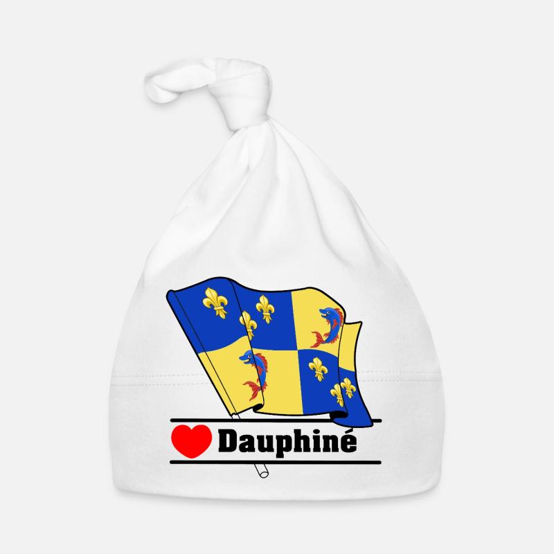 Dauphiné Herz Baby Bio-Mütze