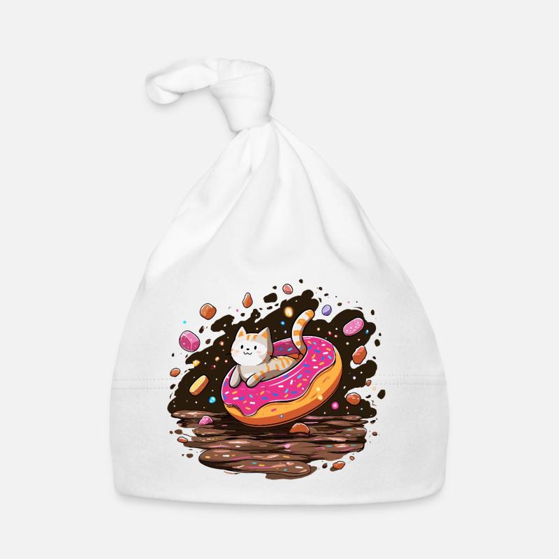 Donut pour chat avec des vermicelles Bonnet bio Bébé