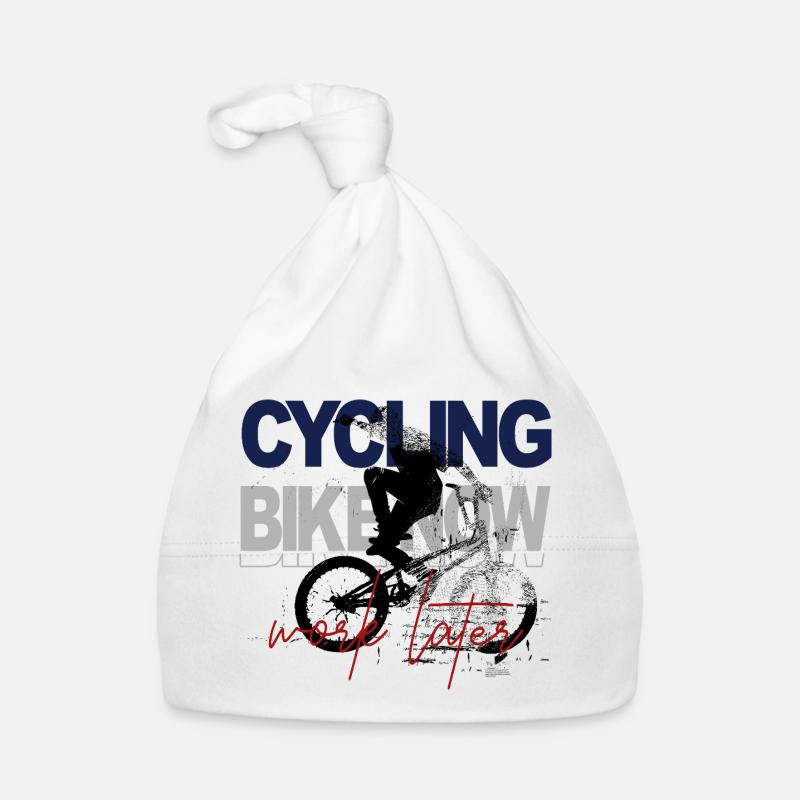 Cyclisme maintenant – Travailler plus tard Bonnet bio Bébé
